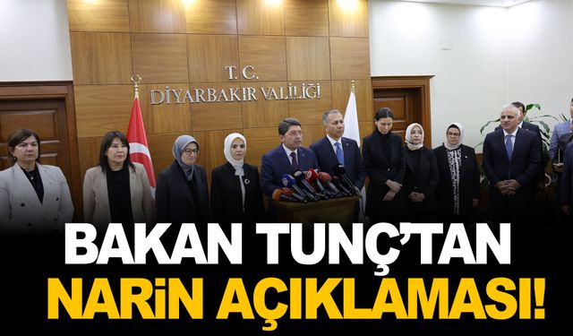 Adalet Bakanı Tunç açıkladı: "Narin'in kesin ölüm nedeni gelecek sonuçlarla belirlenecek