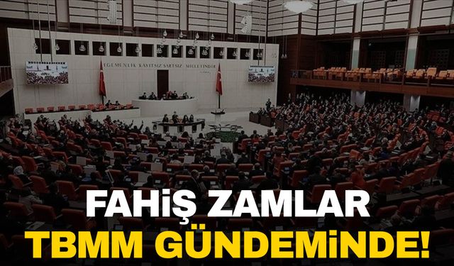 Operatörlerin fahiş zamları TBMM gündeminde