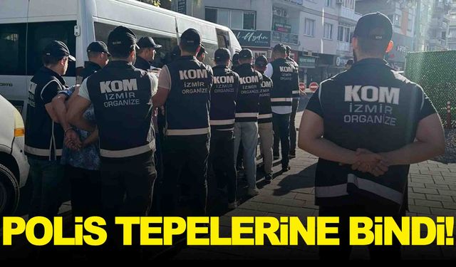 İzmir’de silah imalathanesi kurmuşlar… Polis tepelerine bindi!