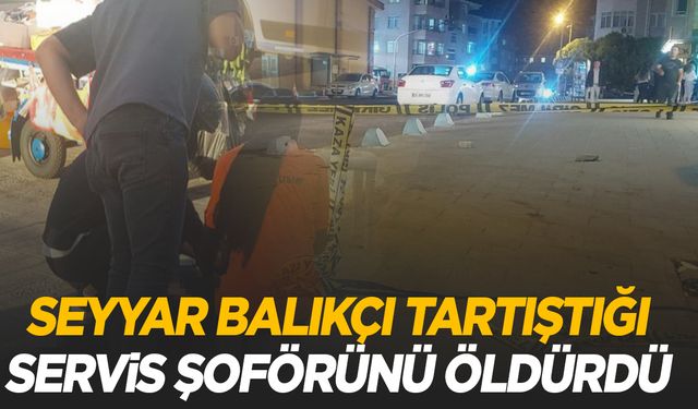 Tekirdağ'da seyyar balıkçı dehşet saçtı! Servis şoförünü bıçaklayıp ‘polisi arayın’ demiş!