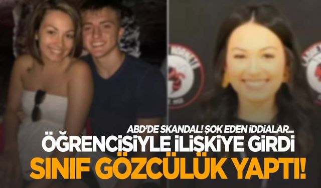 Skandal olay… 16 yaşındaki öğrencisiyle ilişkiye girdi!