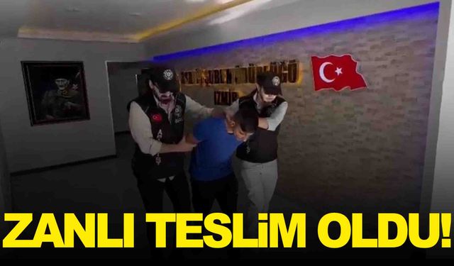 Takip ettiği husumetlisini silahla vurmuştu… Teslim oldu!