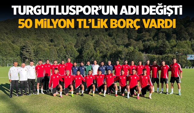 Turgutluspor'un adı değişti