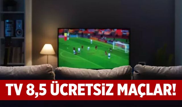 TV8,5 Futbolseverleri Ekrana Kilitleyecek: 2 Milli Maç Şifresiz Yayında!