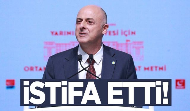 Ümit Özlale İYİ Parti’den istifa etti!