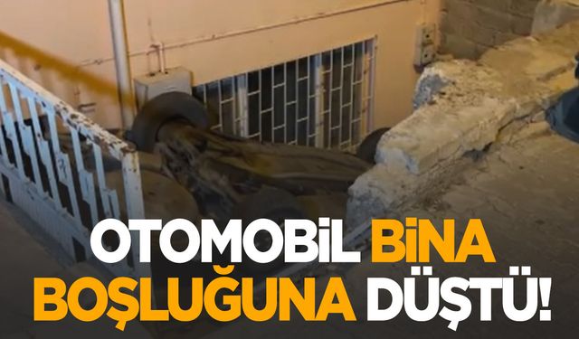 Uşak’ta otomobil bina boşluğuna düştü! 17 yaşındaki çocuk hayatını kaybetti!