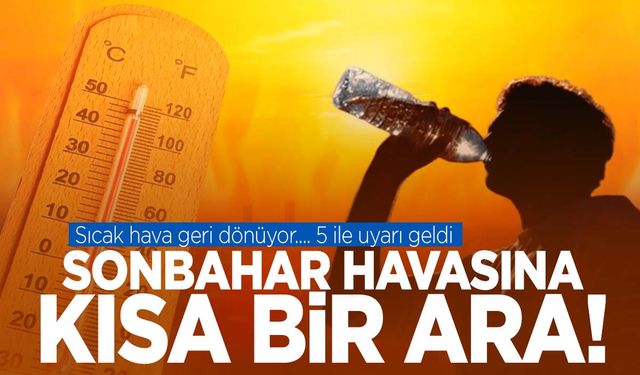 Yaz geri geliyor… Prof. Dr. Orhan Şen’den Manisa dahil 5 şehre ‘sıcak hava’ uyarısı!