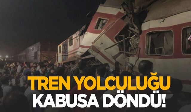 Yolcu trenleri kafa kafaya çarpıştı: 2 ölü, 29 yaralı