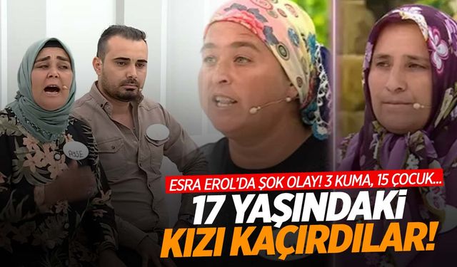 17 yaşındaki kız çocuğunu kaçıran aile şok etti! 3 kuma, 15 çocuk bir arada!