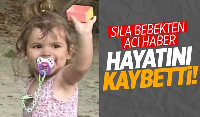 Türkiye’nin konuştuğu olayda acı gelişme: 2 yaşındaki Sıla bebek hayatını kaybetti