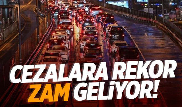 2025’te trafik cezalarına rekor zam geliyor! En düşüğü 1000 TL…