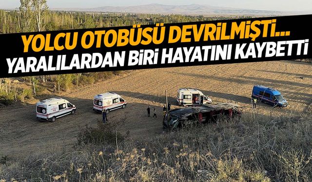 Afyonkarahisar’daki otobüs kazasından acı haber geldi! 1 kişi yaşam mücadelesini kaybetti