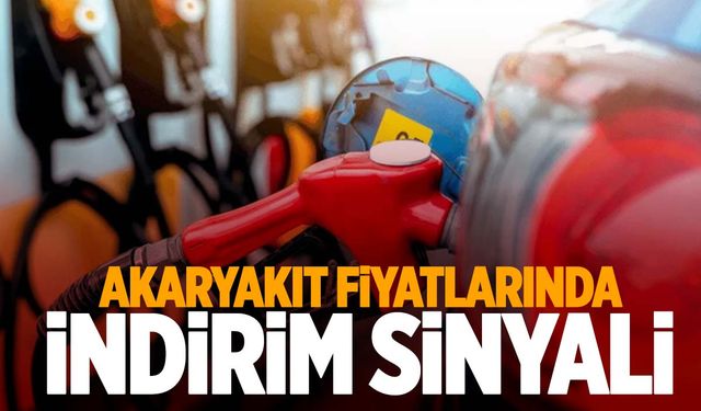 Araç sahiplerini ilgilendiriyor! Akaryakıtta indirim sinyali geldi! Fiyatlar değişebilir…