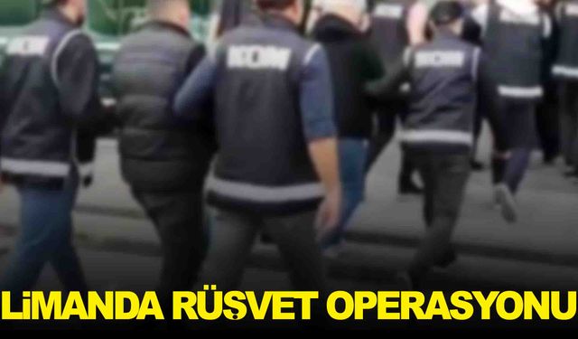 Aliağa Limanı’nda rüşvet operasyonu… Manisa’ya da sıçradı!