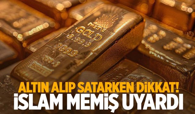 Altın yatırımında ne yapmalı? İslam Memiş’ten yeni yatırımcılara kritik ipuçları