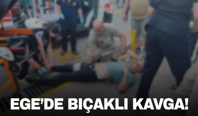 Aydın’da bıçaklı kavga! 1 kişi yaralandı