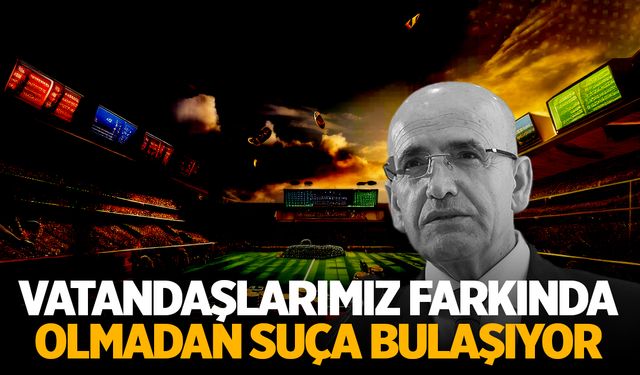 Bakan Mehmet Şimşek: Vatandaşlarımız farkında olmadan suça bulaşıyor