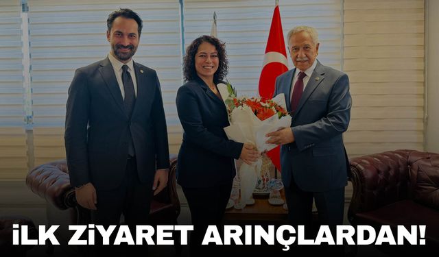 Baro başkanına ilk ziyaret Arınçlardan