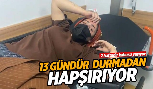 Batman’da genç kadın 13 gündür durmadan hapşırıyor!