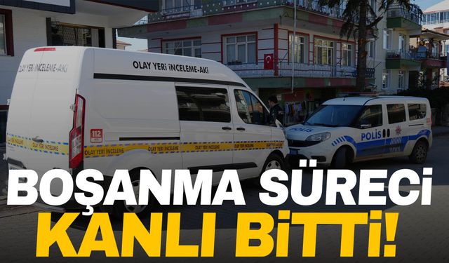 Boşanma süreci kanlı bitti: Karısını tabancayla vurdu