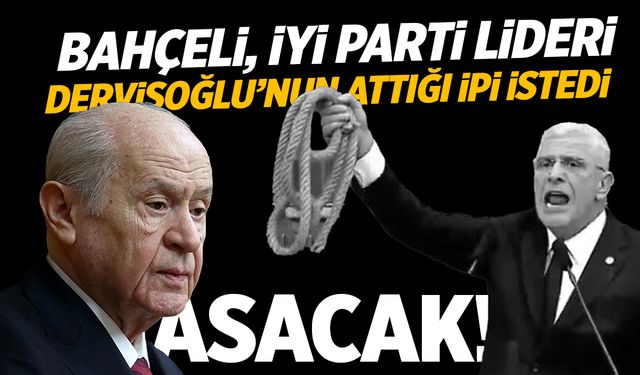 Devlet Bahçeli, İYİ Parti Lideri Dervişoğlu’nun Attığı İpi İstedi