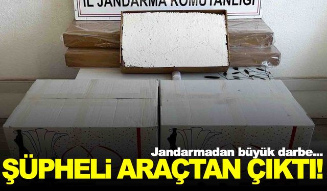 Şüpheli araçtan çıktı… Tam 251 bin adet!