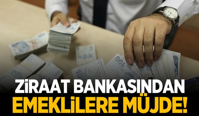 Ziraat Bankasından emeklilere müjde! 1500 TL verilecek