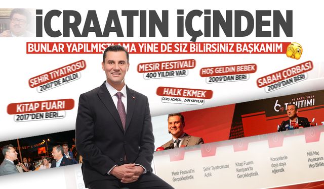 Ferdi Zeyrek 6 aylık icraatını anlattı