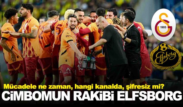 Galatasaray-Elfsborg maçı hangi kanalda? Galatasaray-Elfsborg maçı şifresiz mi?