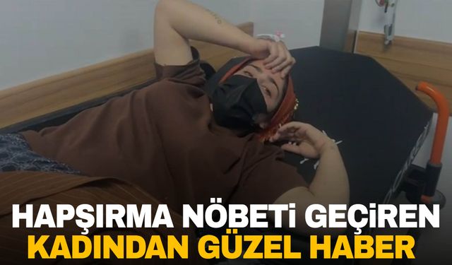 Hapşırma nöbeti geçiren kadından güzel haber