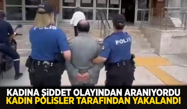 İzmir’de kadına şiddet olayı! Ekipler tarafından yakalandı