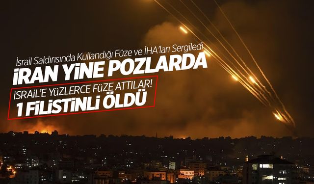 İran, İsrail'e Attığı Füzeleri Sergiledi