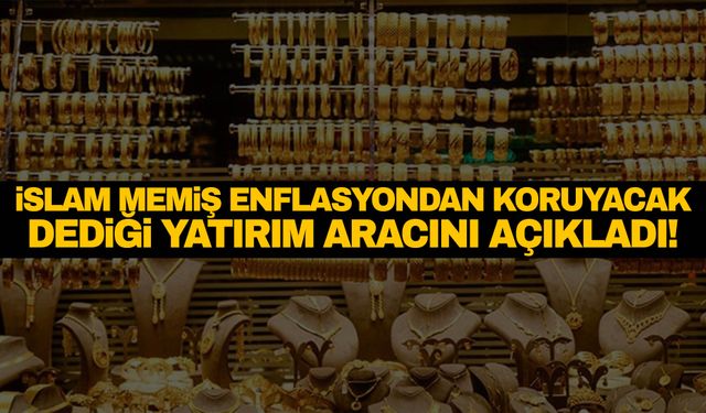 İslam Memiş 2025 için yatırım aracını açıkladı!