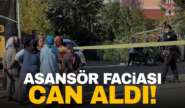 İstanbul’da asansör faciası can aldı!