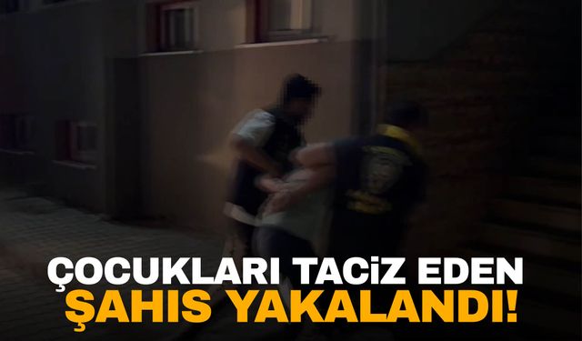 İstanbul’da çocukları taciz eden şahıs yakalandı