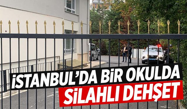 İstanbul’da lisede panik anları… Öğretmen, müdüre silah çekti!