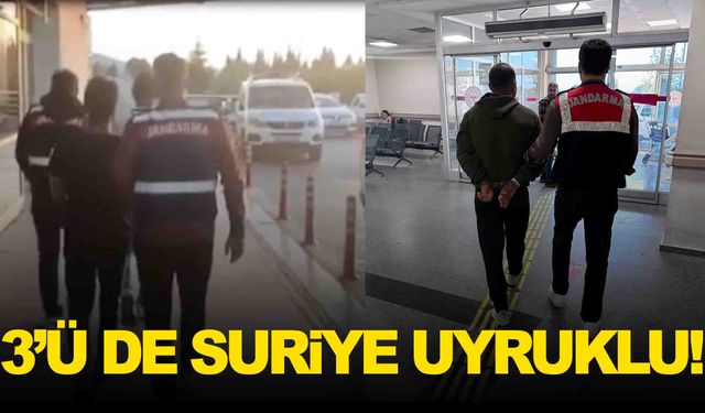 İzmir jandarmasından operasyon… 3 PKK üyesi yakalandı!