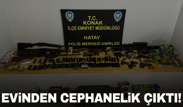 İzmir’de hayatını kaybetmişti… Evinden cephanelik çıktı