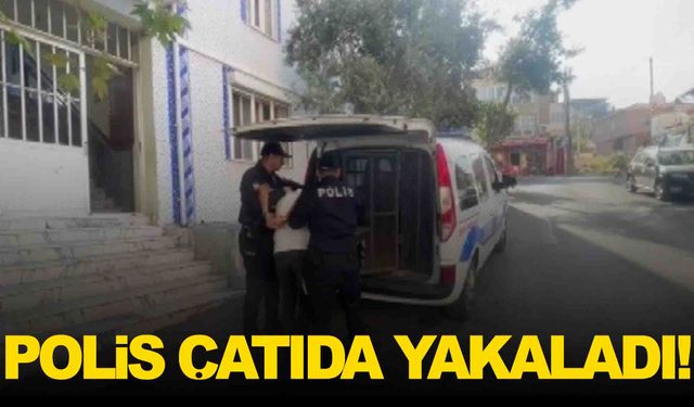 İzmir’de operasyon… Çatıda yakalandı!