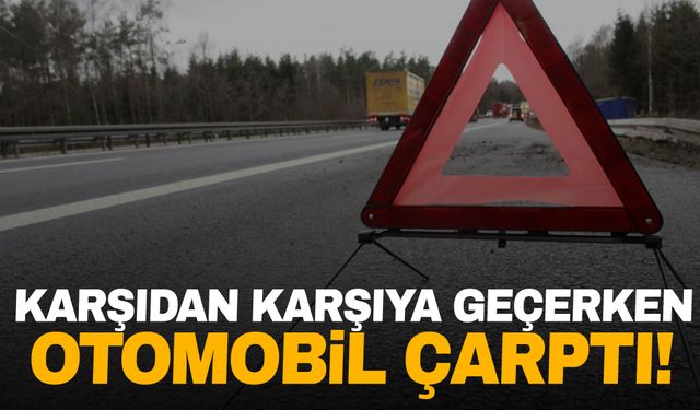 İzmir’de otomobil yayaya çarptı