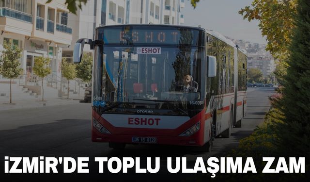 İzmirlilere kötü haber! Ulaşıma zam geldi