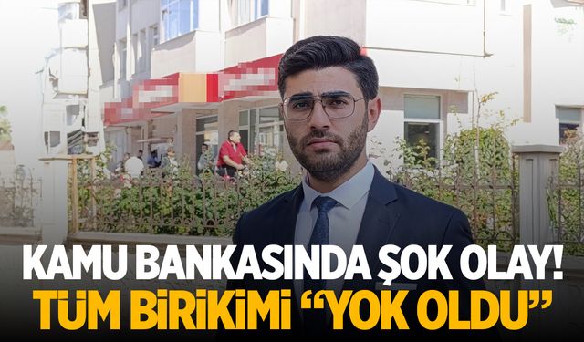 Kamu bankasında güvenlik şoku! Ailenin tüm birikimi "yok oldu"