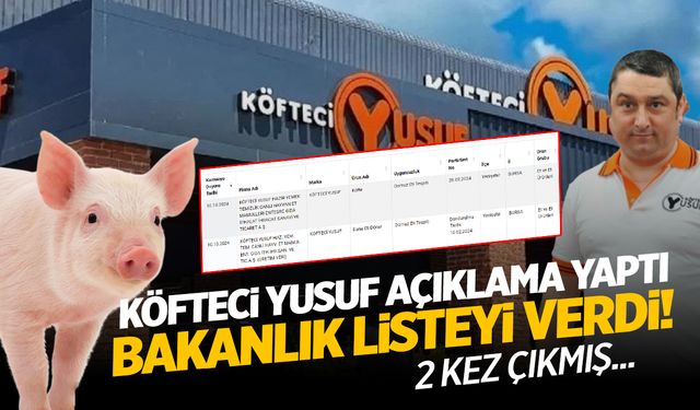 Ortalık Karıştı! Bakanlık Köfteci Yusuf'u 'Listeye' Ekledi