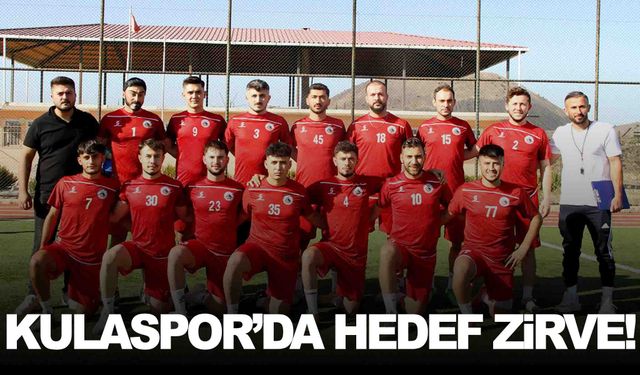 Kulaspor’da hedef şampiyonluk… Sezona başladılar