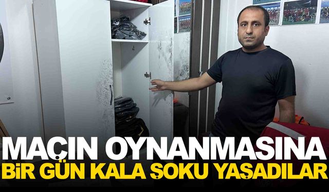 Maçın oynanmasına bir gün kala şoku yaşadılar… Böyle hırsızlık görülmedi… Çaldıkları şey ‘Yok artık’ dedirtti!