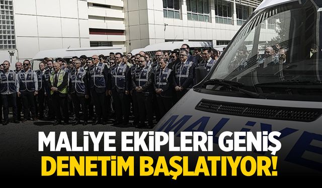 Maliye mükelleflere yönelik geniş denetim başlattı!