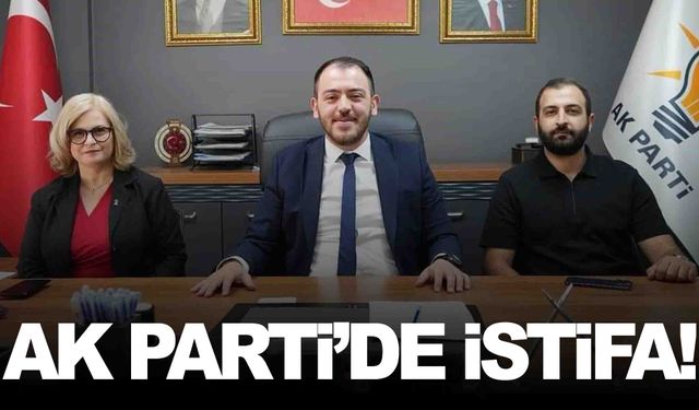 Manisa AK Parti’de istifa… İlçe başkanı duyurdu!