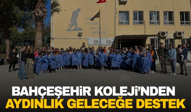 Manisa Bahçeşehir Koleji’nden aydınlık geleceğe destek