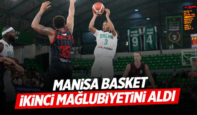 Manisa Basket, Darüşşafaka Lassa'ya mağlup oldu