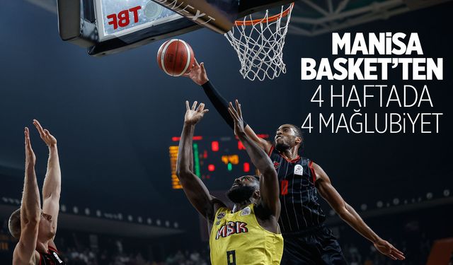 Manisa Basket’in Galibiyet Hasreti Sürüyor: Mersin Spor Karşısında 4. Yenilgi